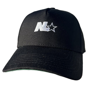 NL STAR LOGO HAT BLACK